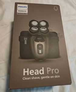 Philips Norelco Head Shaver 9000 - Clean Shave, Gentle on Skin, Includes Travel/