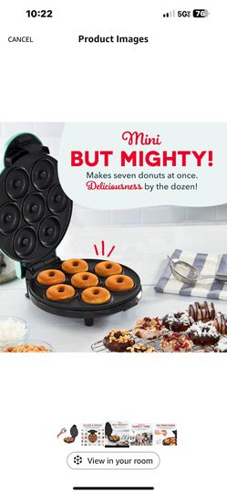 •Dash Mini Donut Maker • Brand new • Donut Baker•
