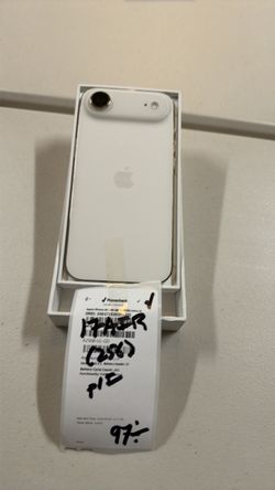 iPhone 17 AIR only $695 NEW Wunlocked Pd Off 100% Battery open box item