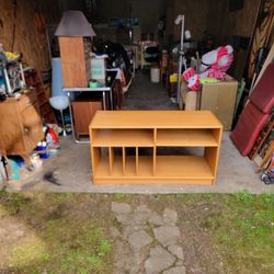 Mid Century Modern Media Cabinet 