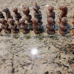 Onyx Stone Chess Pieces
