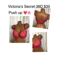 New Bra Victoria Secret 38D Push Up ❤️❤️❤️firm Price