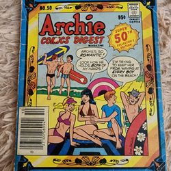 Archie Comics Digest Magazine #50 Vtg 1981