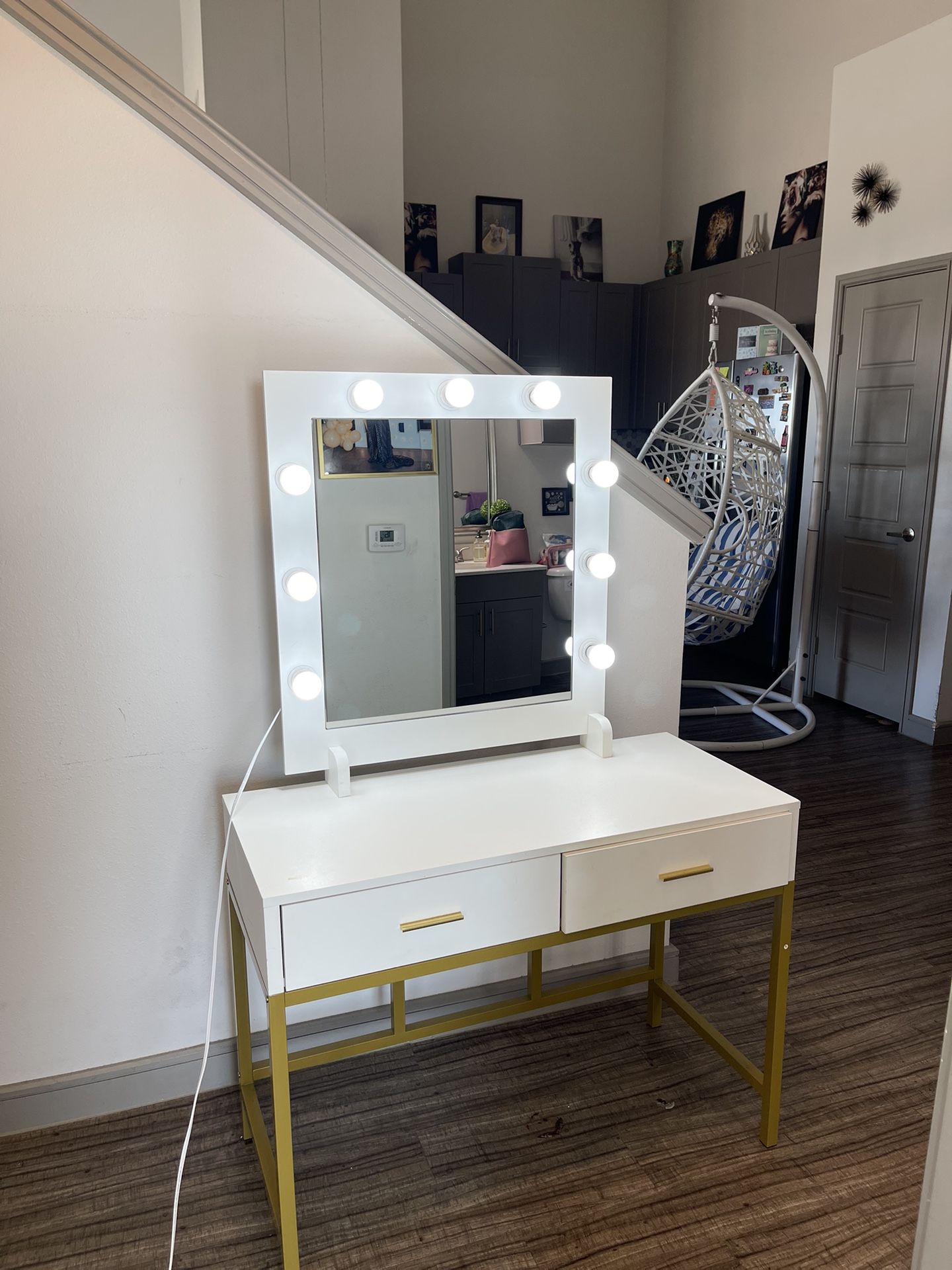 Edgington vanity With Mirror