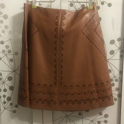 Leather Skirt