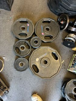 Iron Grip Olympic Weight Plates