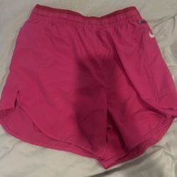 Nike pink shorts 
