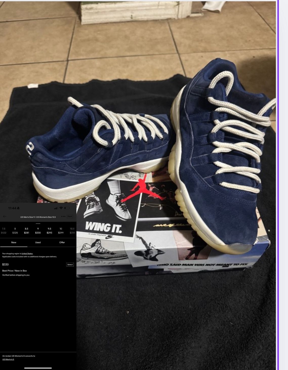Air Jordan 11 Retro Low “RE2PECT”
