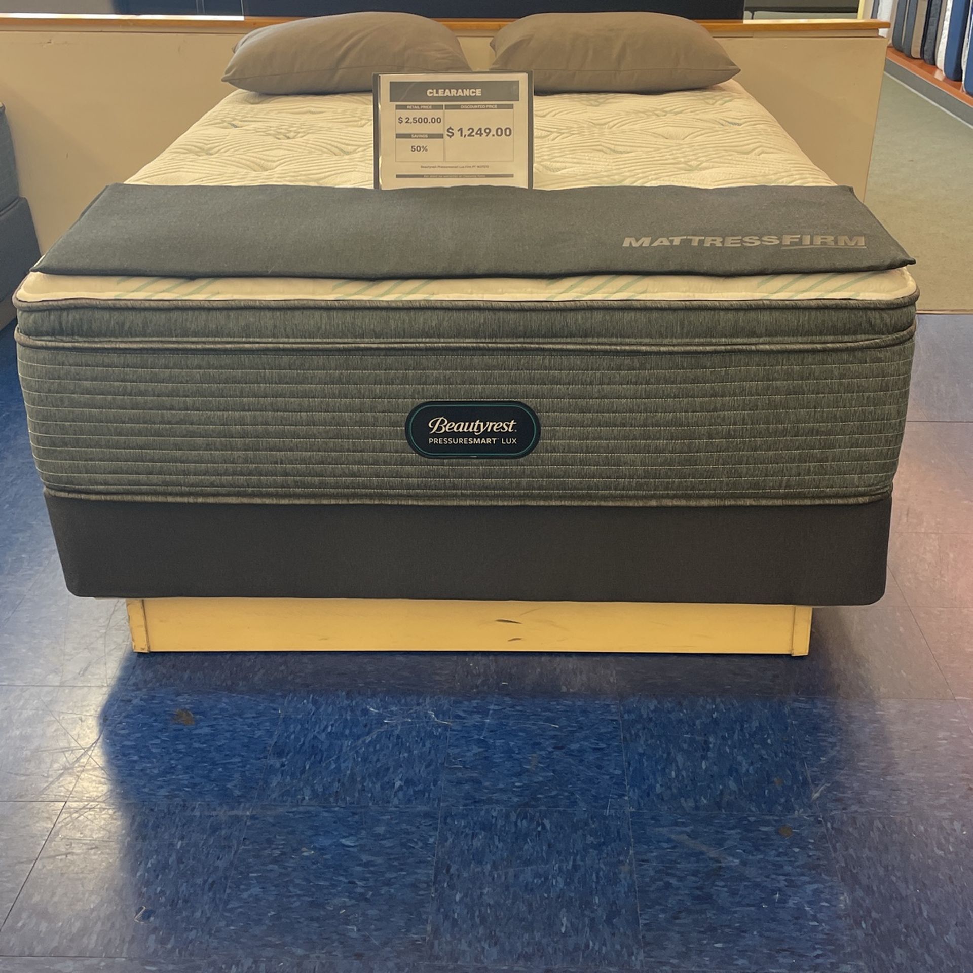 Beautyrest Pressuresmart Lux Firm Pillowtop