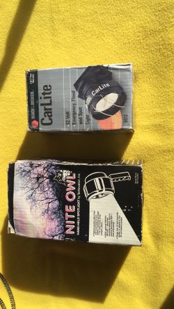 Spotlight And Car Light