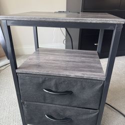 Table With Drawers And Charging Port