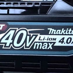 New Makita XGT 40v   4Ah