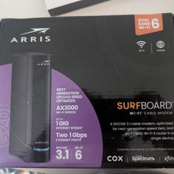 NEW ARRIS SURFboard G20 - DOCSIS 3.1 Modem & Wi-Fi 6 Router Combo