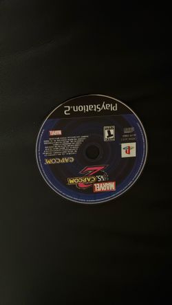 Sony PlayStation 2 - MARVEL vs. CAPCOM game.