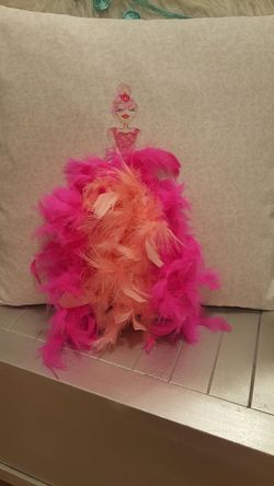 Ballerina toss pillow