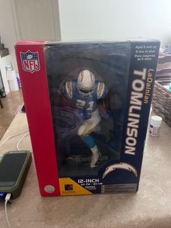 LaDainian Tomlinson 12" Baby Blue Jersey NFL Chargers Mcfarlane Sport Picks NEW