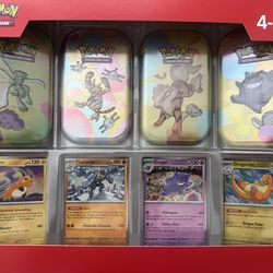 Pokemon 151 4 pack mini tins