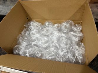 96 pk clear plastic cups party supplies