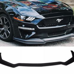 Fits 18-22 Ford Mustang GT Style Front Bumper Splitter Lip Unpainted PP