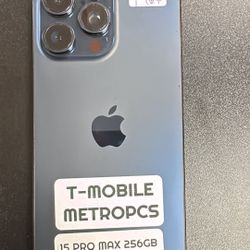 iPhone 15 Pro Max 256gb (T-mobile Metropcs) 