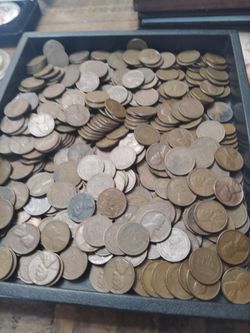 500 Lincoln cent from 1909 tu 1958