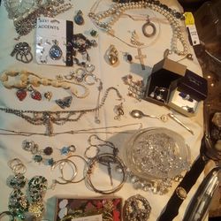 Life Time Supply Of Costume Jewelry 