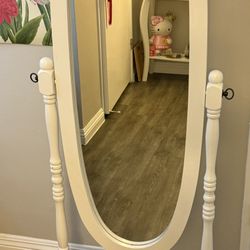 White Full Length Mirror 