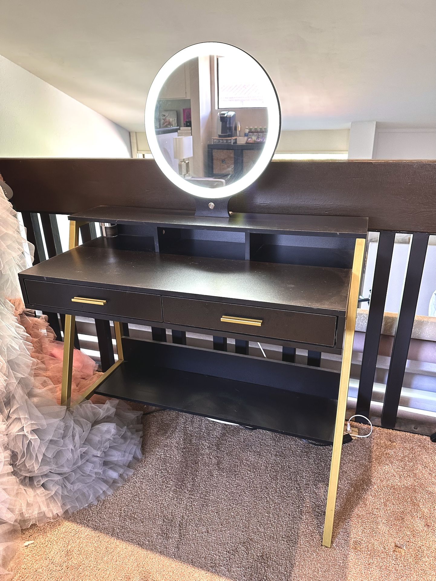 Makeup Vanity Desk With drawers