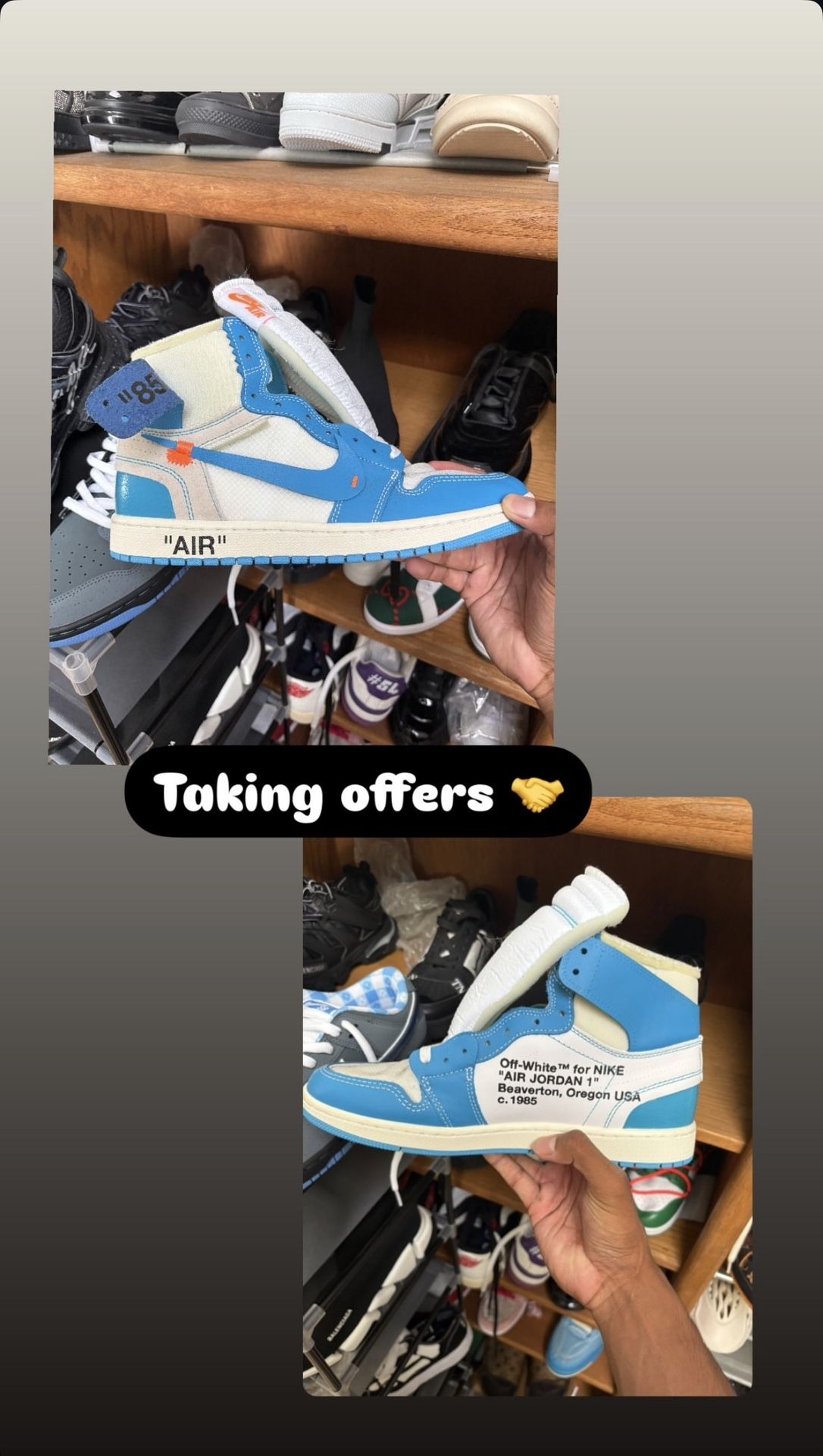 Jordan 1 Off White