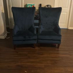 Blue Sofa Chair 