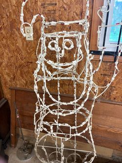 Christmas light up some bulbs need replacing