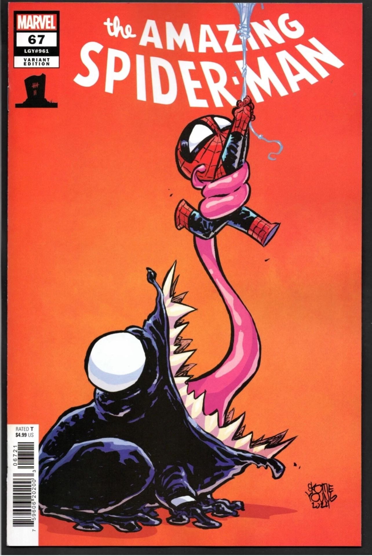 Amazing Spider-Man #67 Skottie Young Variant (Marvel, 2025) NM