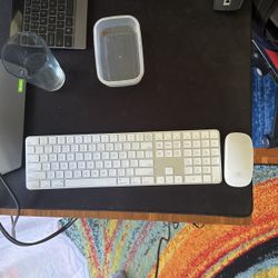 Apple Magic Mouse And Keyboard 
