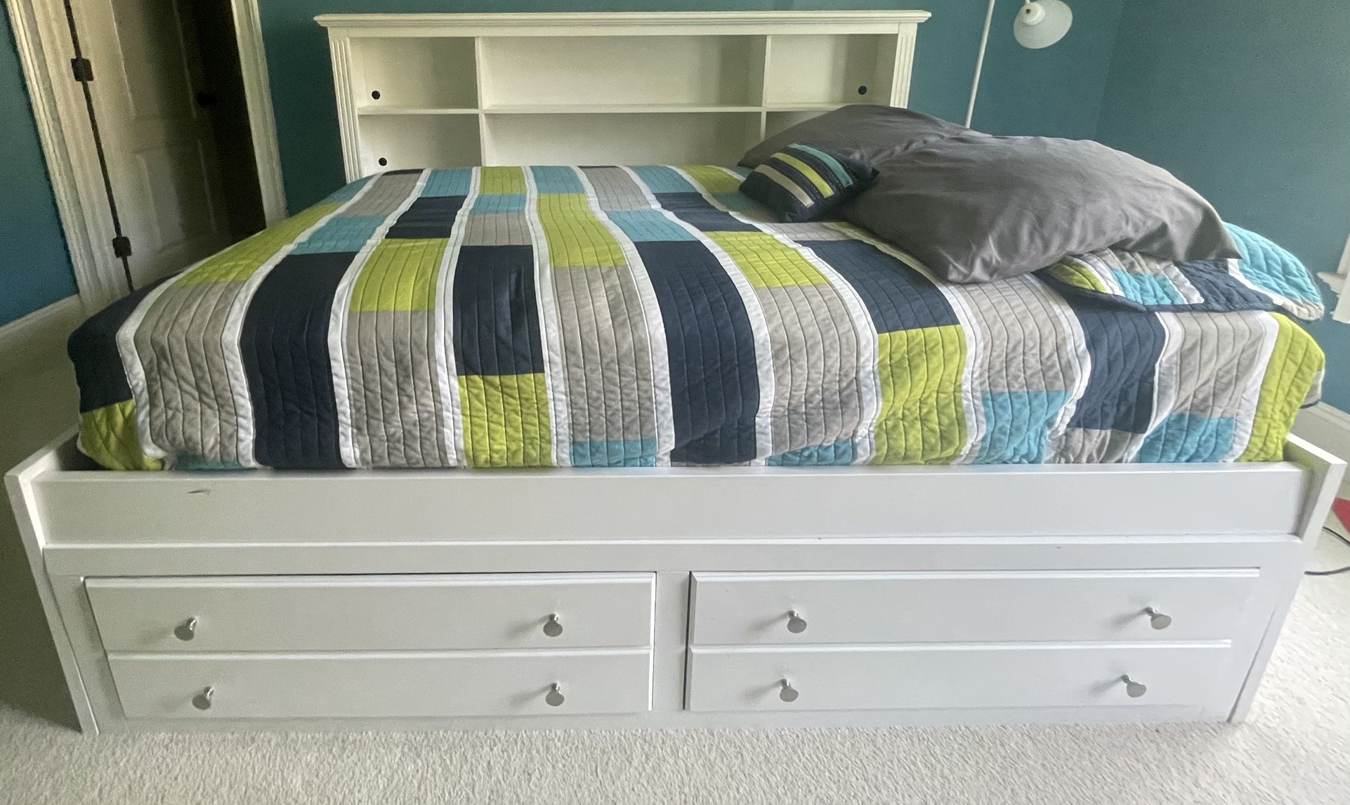 Pottery Barn Bookcase Full Size Bed