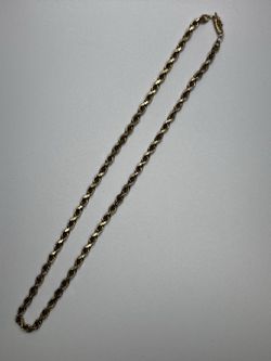 14 karat 29.7 grams 19” Rope necklace