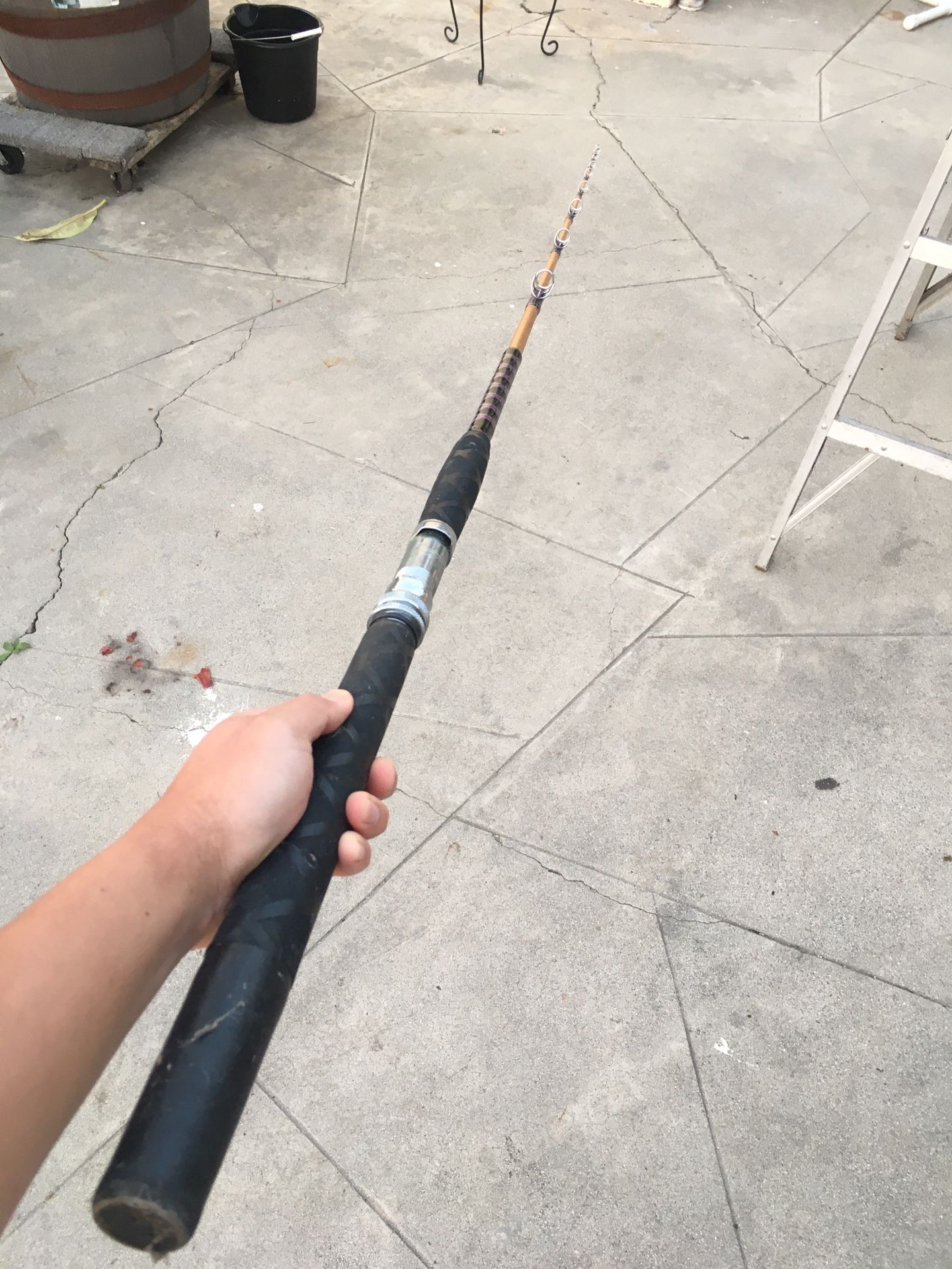Original Sabre custom wrapped fishing rod