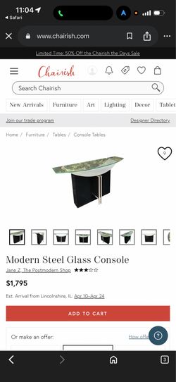 Glass tables