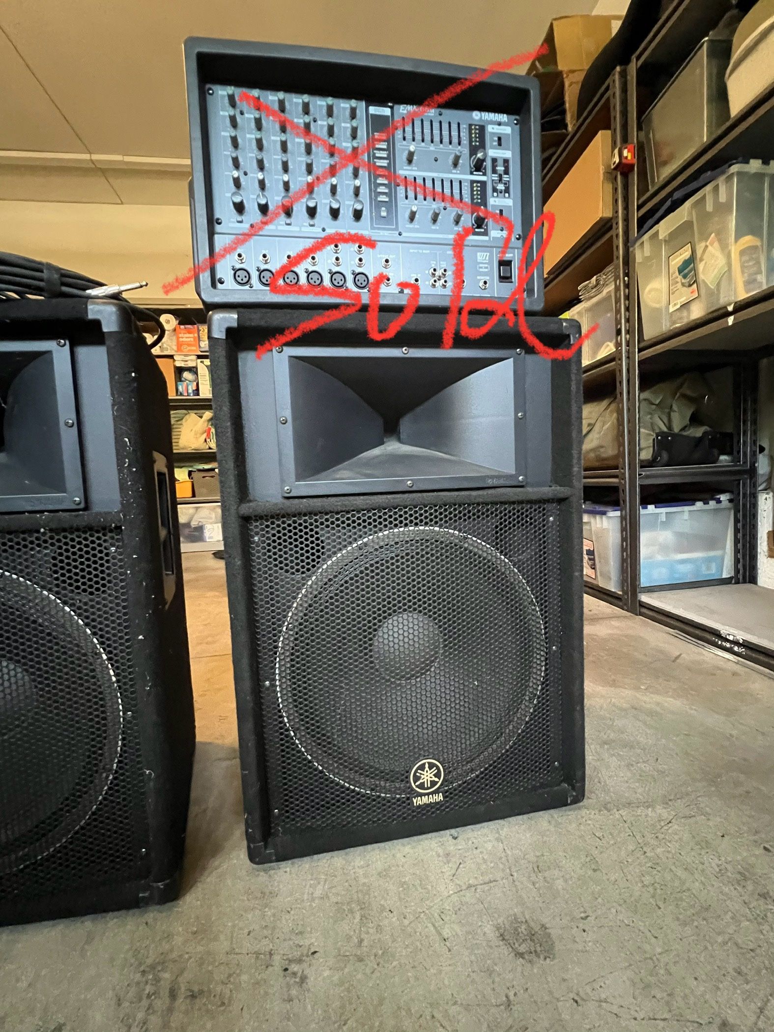 Yamaha S115 Club V Series Loudspeaker