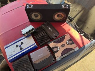Radio, and amps Radio, and amps