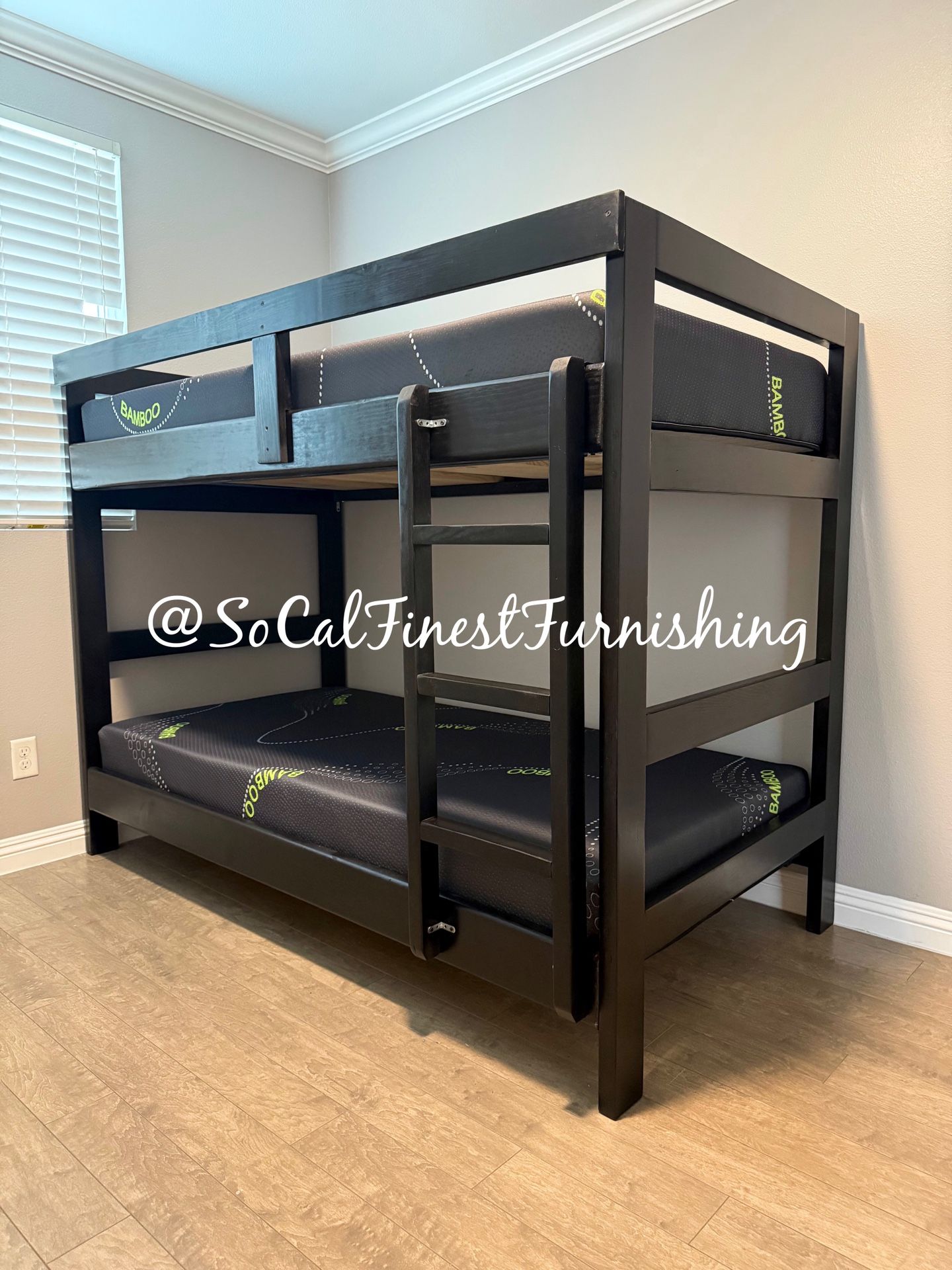 Twin Bunk Bed With Mattresses