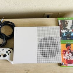 🎮 Xbox One S 500GB White – Console + 2 Games Included 🎮