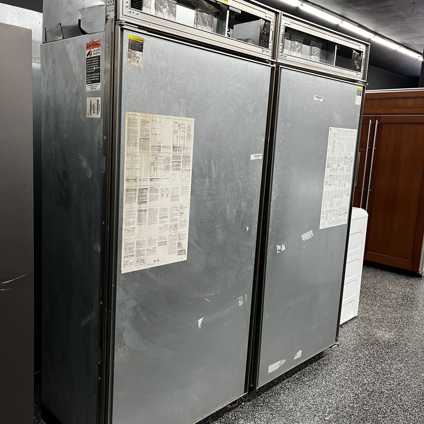 Subzero Column Refrigerator/Freezer Built In 72” Set 