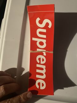 Supreme Box Logo Stickers Brand New