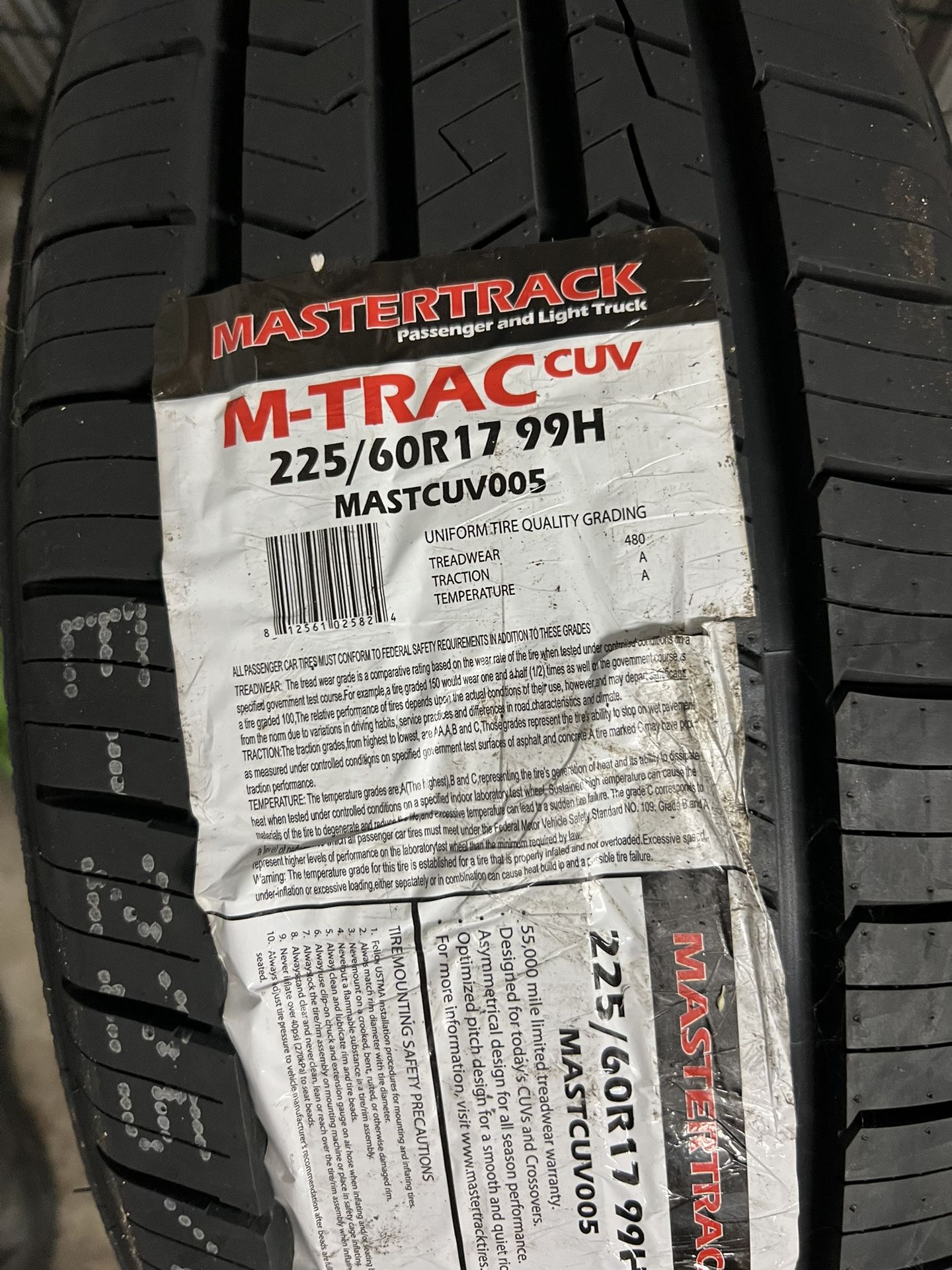 Tires Brand New 225/60R17 99H