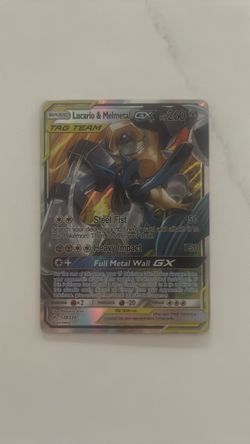 Pokemon Lucario & melmetal GX tag team