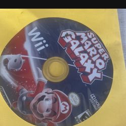 Nintendo Wii  Super Mario Galaxy Game 