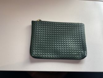 Green Plated Makeup Bag