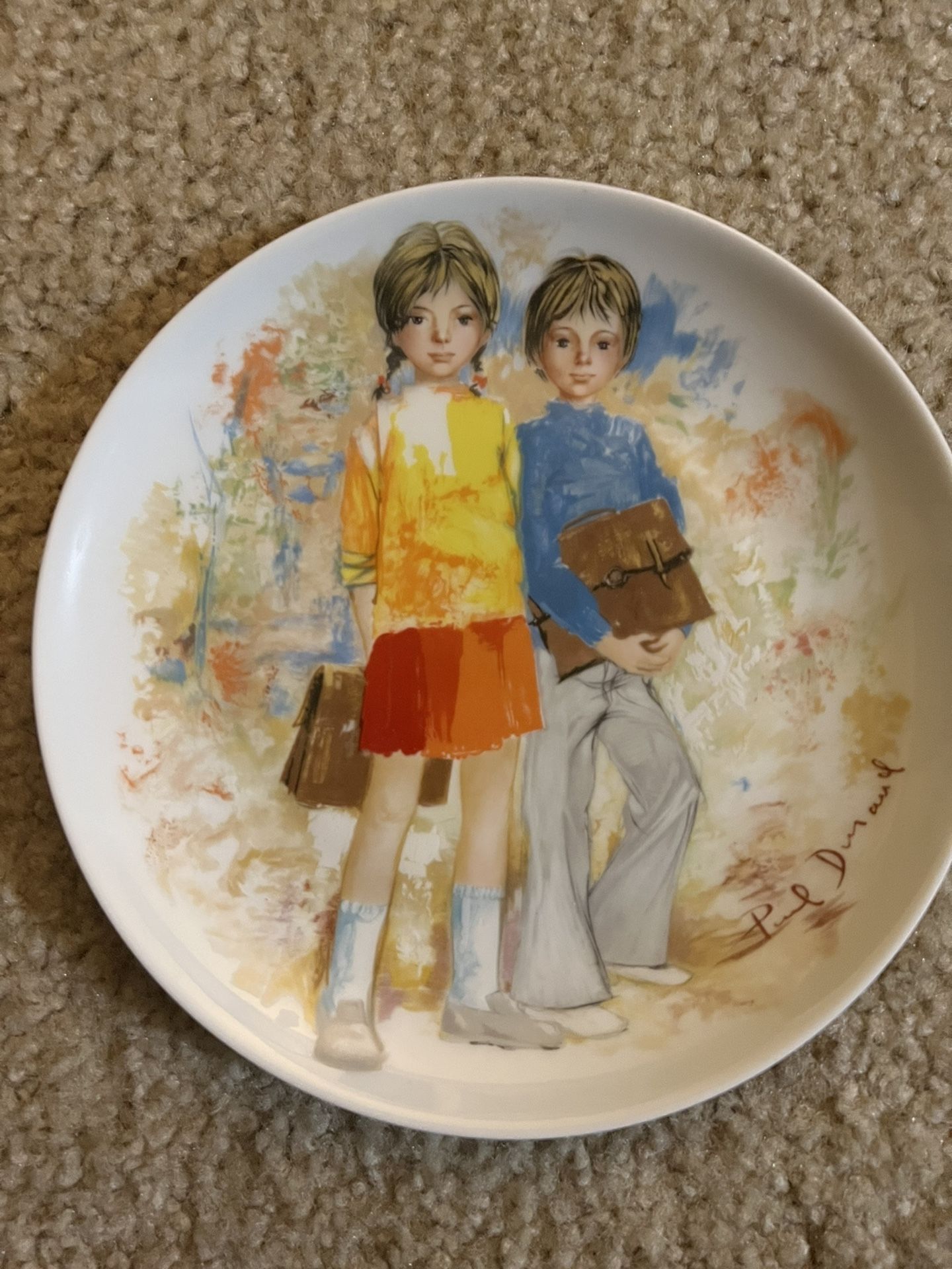 Fine China Emilie Et Phillipe Plate