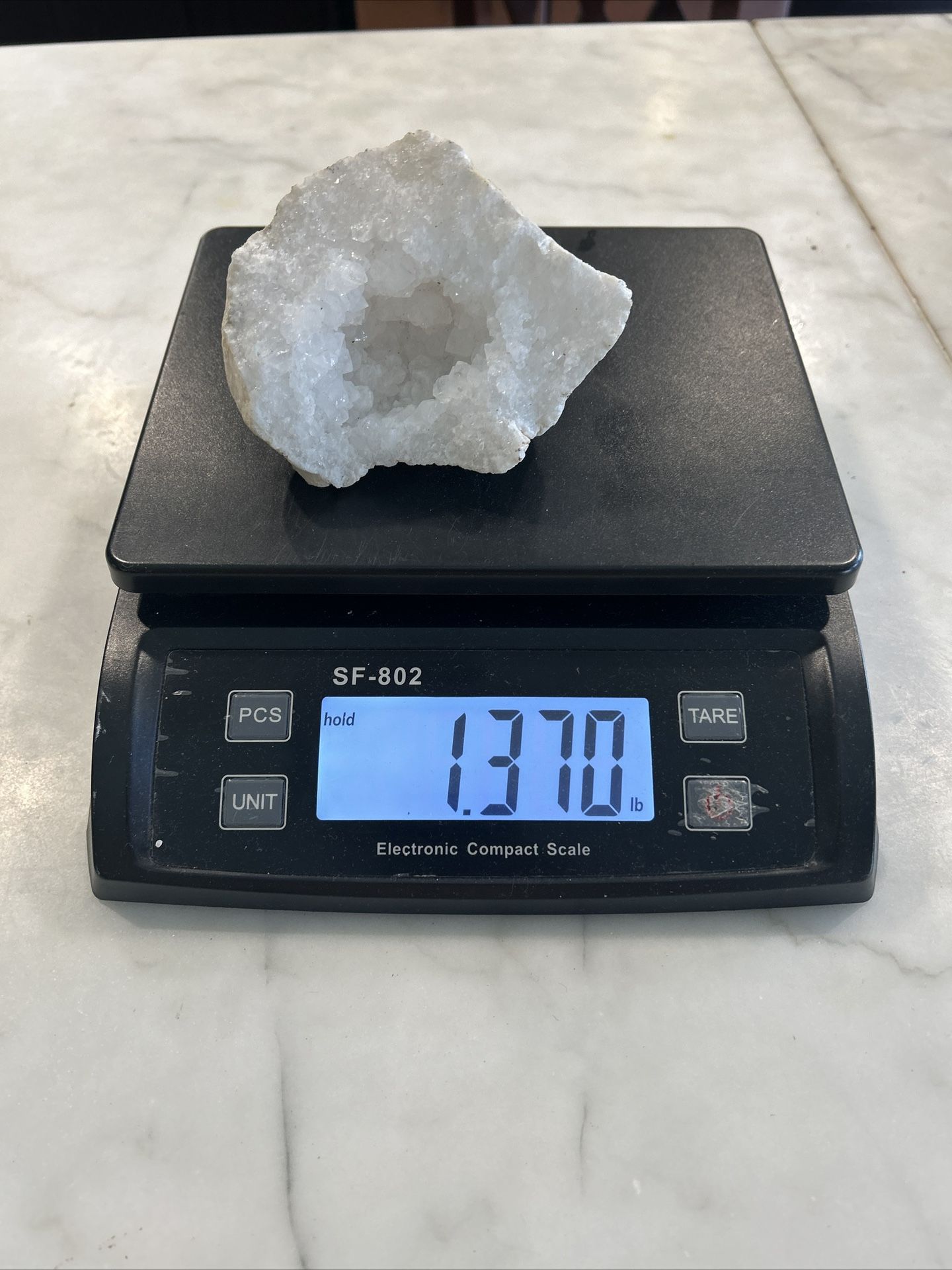 White Crystal Quartz • Rough Minerals • Healing Crystals • Healing