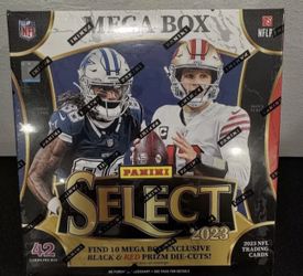 2023 Panini Select NFL Football Mega Box 